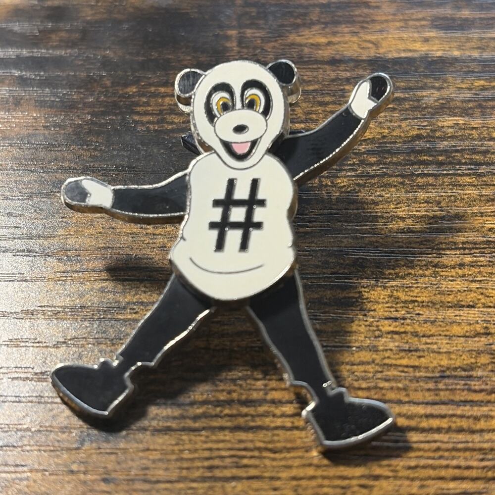 Universal Studios The Tonight Shop Hashtag Panda Keychain
